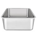 Stainless Steel Cat Litter Box XL 152mm Deep with Scoop Odour