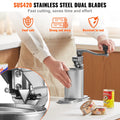 Commercial Manual Can Opener 300mm Height Adjustable Table Clamp