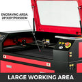 80W CO2 Laser Engraver Cutter 700x500mm Colour Screen