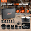 Hole Saw Kit 11pcs Bi-Metal M42 3/4