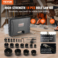 Hole Saw Kit 18 PCS Bi Metal M42 3/4