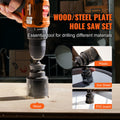 Hole Saw Kit 18 PCS Bi Metal M42 3/4