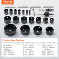 Hole Saw Kit 18 PCS Bi Metal M42 3/4