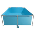 Bestway Frame Pool 3x2x0.762m Rectangular 3959L Steel Blue