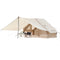 Inflatable Camping Tent 5 Person 4 Season Glamping Stove Jack 2 Door
