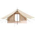 Inflatable Camping Tent 5 Person 4 Season Glamping Stove Jack 2 Door