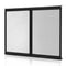 VEVOR RV Screen Door Protector 673x508mm Aluminium Pet Mesh Black