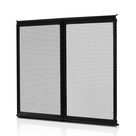 RV Screen Door Protector 571.5x508mm Pet Mesh Black