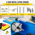 Metal Lathe Chuck 4-Jaw Independent 5