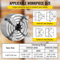 Metal Lathe Chuck 4-Jaw Independent 5