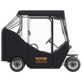 Golf Cart Enclosure 2-Seater Polyester Sunproof Dustproof