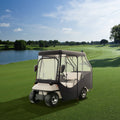 Golf Cart Enclosure 4 Passenger 420D Polyester Transparent Windows