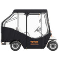 Golf Cart Enclosure 4 Passenger 420D Polyester Transparent Windows