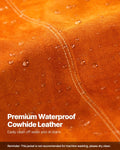 Flame-Resistant Welding Jacket Heavy Duty Leather L Size