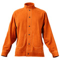 Flame-Resistant Welding Jacket Heavy Duty Leather XL