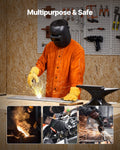 Flame-Resistant Welding Jacket Heavy Duty Leather XL