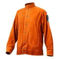 Flame-Resistant Welding Jacket Heavy Duty Leather XL