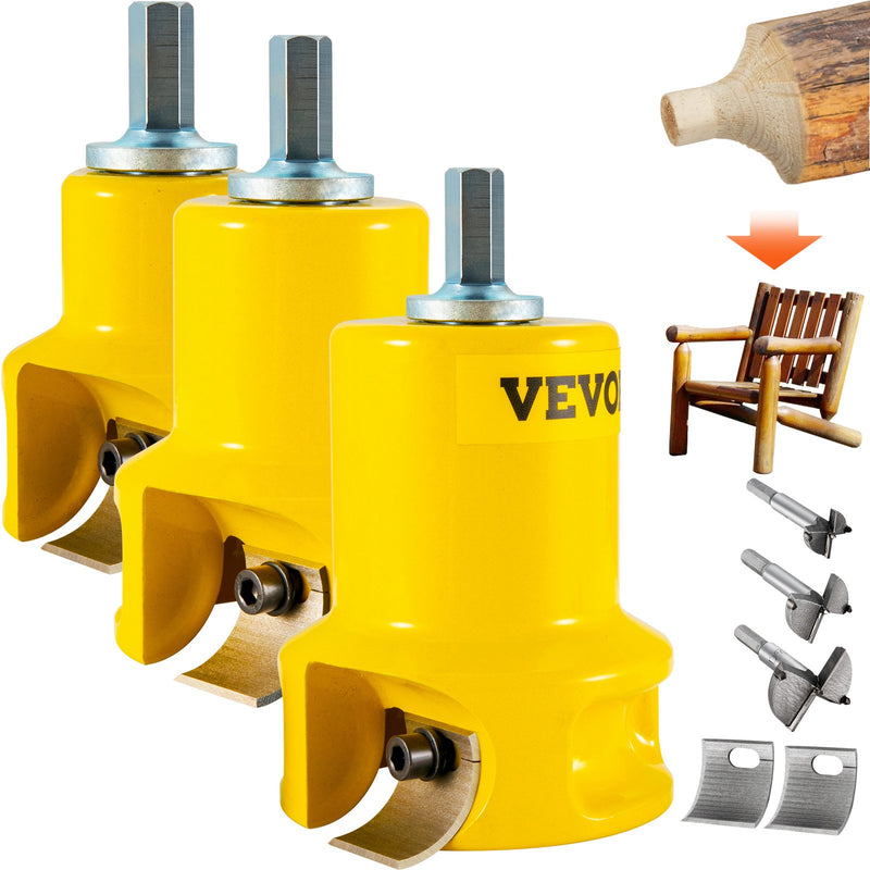 Tenon Cutter Log Furniture Kit 1