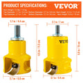 Tenon Cutter 25.4mm 50.8mm Dual Curved Blades Aluminum Steel DIY