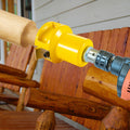 Tenon Cutter 38mm Diameter Aluminum Steel Log Furniture DIY Tool