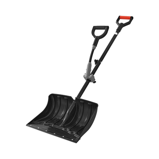 Snow Shovel 45.5cm Wide D-Handle Non Slip Lightweight Snowplow
