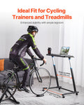 Mobile Cycling Desk Foldable Bike Trainer Fitness Desk Lock Wheel