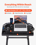 Mobile Cycling Desk Foldable Bike Trainer Fitness Desk Lock Wheel
