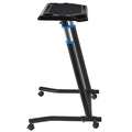 Mobile Cycling Desk Foldable Bike Trainer Fitness Desk Lock Wheel