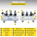 Air Compressor 100L Tank 3HP Oil Free Ultra Silent Inflator