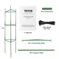 Tomato Cage 1230mm Plant Support Trellis Stackable 6 Pack Garden