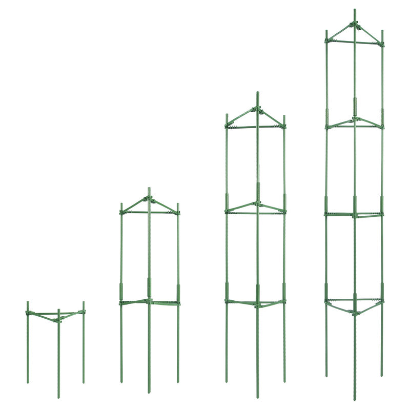 Tomato Cages 4 Pack 1620mm Garden Plant Support Stakes