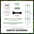 Tomato Cages 4 Pack 1620mm Garden Plant Support Stakes