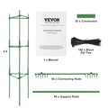 Tomato Cages 4 Pack 1620mm Garden Plant Support Stakes