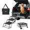 Dog Stairs Folding 4-Step Aluminum 150kg Pet Ramp Car