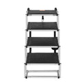 Dog Stairs Folding 4-Step Aluminum 150kg Pet Ramp Car