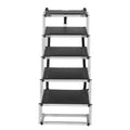 Dog Car Steps 5-Step Folding Ramp Lightweight Aluminum 150kg