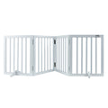 Dog Gate 4 Panel Foldable 80.3