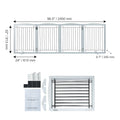 Free Standing Dog Gate, 32