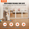 Freestanding Dog Gate 4 Panel 96.5