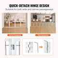 Freestanding Dog Gate 4 Panel 96.5