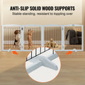 Freestanding Dog Gate 4 Panel 96.5