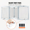 Freestanding Dog Gate 4 Panel 96.5