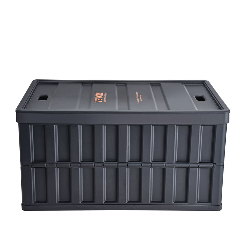 VEVOR Collapsible Storage Bins 65L 3 Pack Plastic Stackable Containers