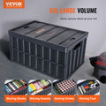 VEVOR Collapsible Storage Bins 65L 3 Pack Plastic Stackable Containers