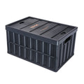 VEVOR Collapsible Storage Bins 65L 3 Pack Plastic Stackable Containers