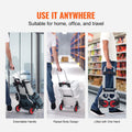 Folding Hand Truck 80kg Aluminum Portable Cart Convertible Dolly