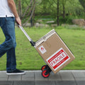 Folding Hand Truck 80kg Aluminum Portable Cart Convertible Dolly