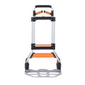 Folding Hand Truck 140kg Aluminum Portable Dolly Cart Telescoping