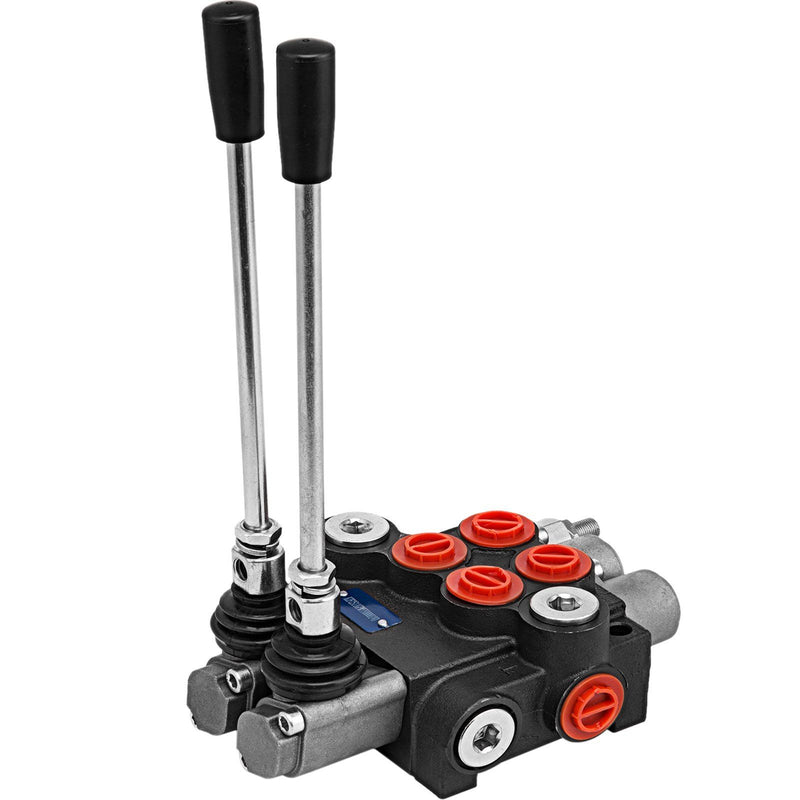 Hydraulic Valve 2 Spool 11gpm Double Acting Directional Control