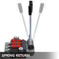 3 Spool 11GPM Hydraulic Directional Control Valve Double Acting